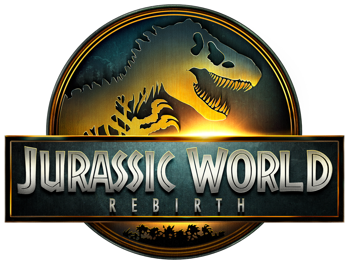 Title or logo for Jurassic World Rebirth